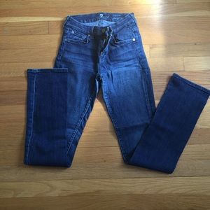 7  For All Mankind Straight Leg Jeans
